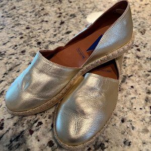 Verbenas Carmen Gold Espadrilles